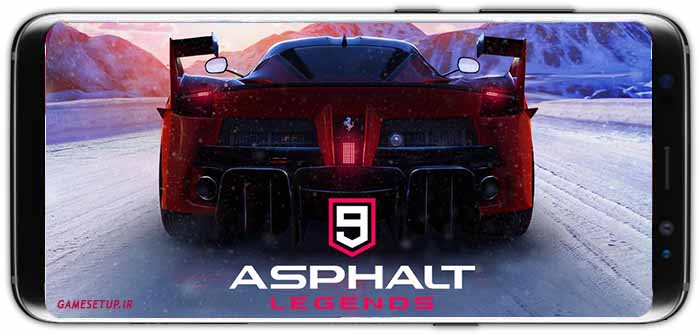 Asphalt 9: Legends یک بازی جذاب اتومبیلرانی است که توسط کمپانی قدرتمند گیملافت منتشر شده است .