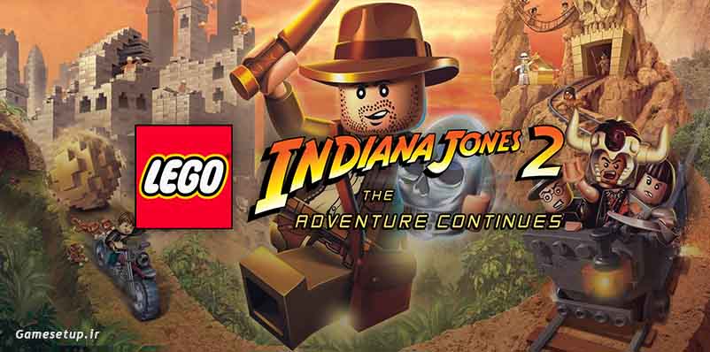 Lego Indiana Jones 2: The Adventure Continues نسخه دوم بازی لگو ایندیانا جونز است که داستان نسخه اول بازی را دنبال می کند که مانند نسخه قبل بر مبنای داستان فیلم ساخته شده است. 