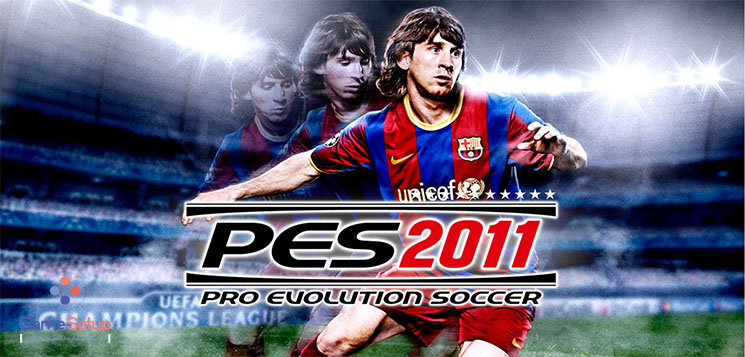 بازی فوتبال اندروید PES 2011 پی اس 2011 توسط گیم ستاپ با حجم بسیار پایین و بدون دیتا قرار گرفت
