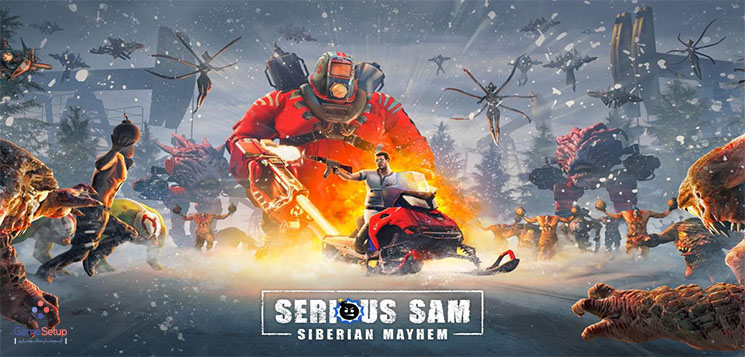 دانلود بازی کرک شده Serious Sam Siberian Mayhem برای کامپیوتر - دانلود بازی سام ماجراجو برای ویندوز
