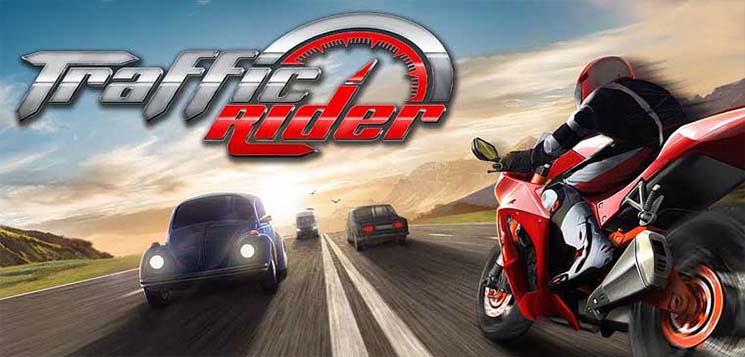 دانلود بازی Traffic Rider برای اندروید با لینک مستقیم با هک بازی اندروید و نسخه مود بازی با دانلود نیم بها