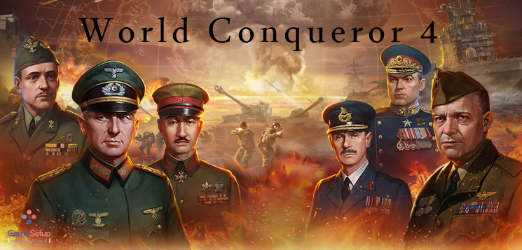 دانلود بازی استراتژی World Conqueror 4 برای اندروید به صورت مود شده با لینک مستقیم